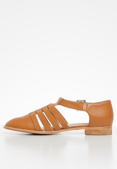 Superbalist - Lucy caged pump - tan
