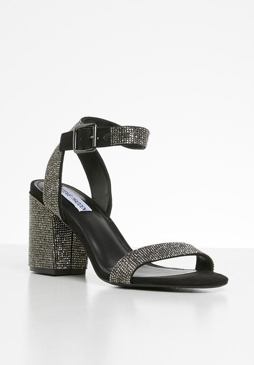Steve Madden - Malia heel - black & silver