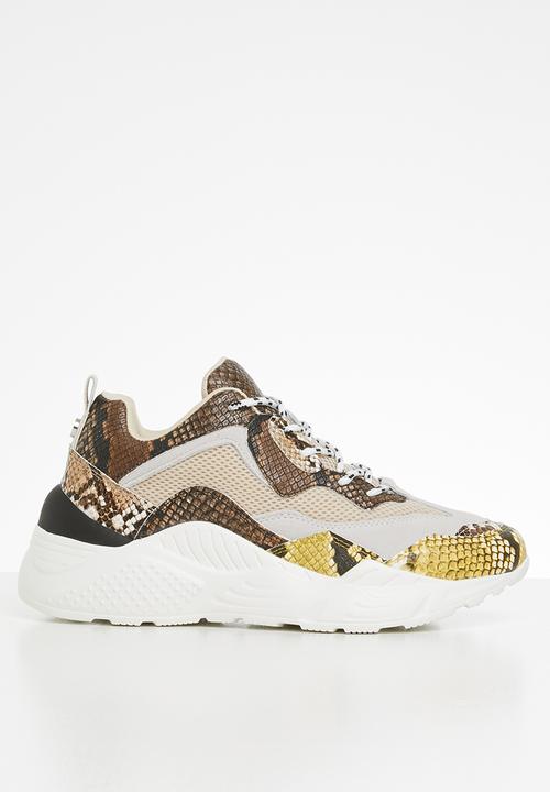 Steve Madden - Antonia sneaker - beige & yellow
