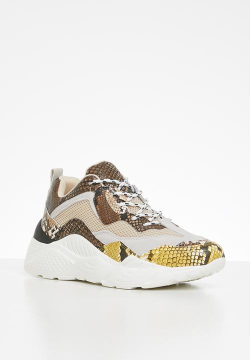 Steve Madden - Antonia sneaker - beige & yellow