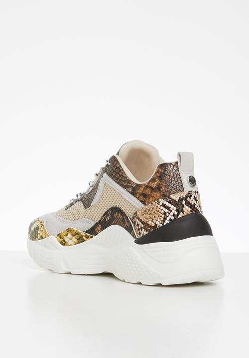 Steve Madden - Antonia sneaker - beige & yellow