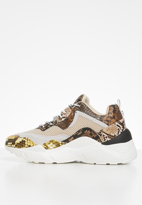 Steve Madden - Antonia sneaker - beige & yellow