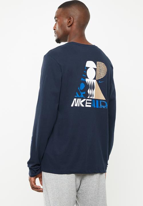 Nike - Dry dfc A.I.R long sleeve tee - navy