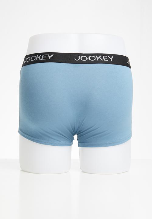 Jockey - 2 Pack urban trendz pouch trunk - blue & navy