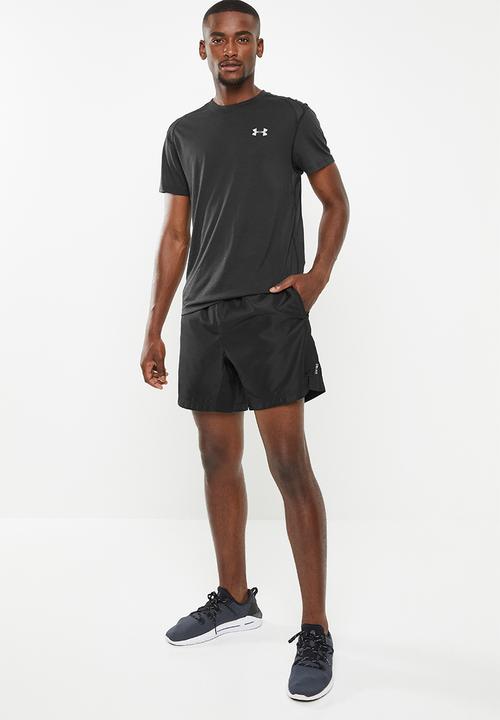 Under Armour - Streaker 2,0 short sleeve tee - black