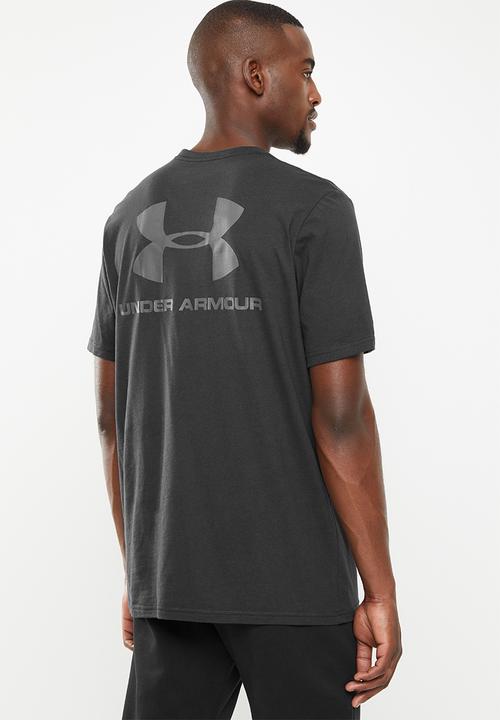 Under Armour - Sportstyle lc back short sleeve tee - black
