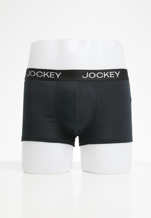 Jockey - 2 Pack urban trendz pouch trunk  - blue & black 