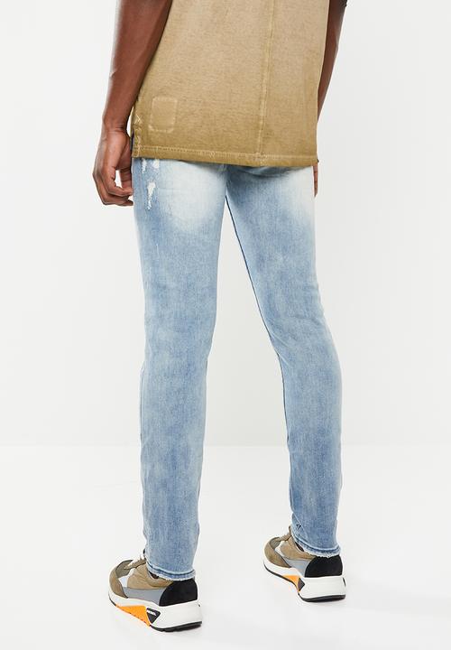 S.P.C.C - Feather slim fit jeans - blue