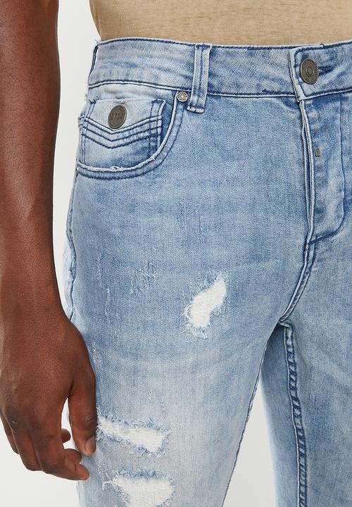 S.P.C.C - Feather slim fit jeans - blue