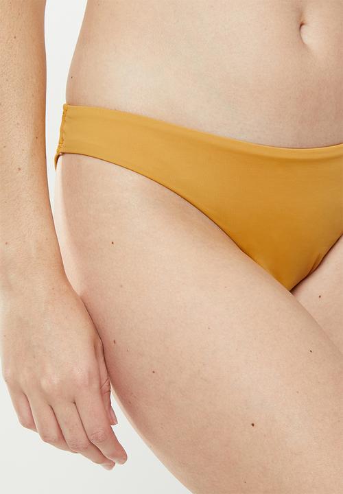 Cotton On - Classic full bikini bottom - yellow
