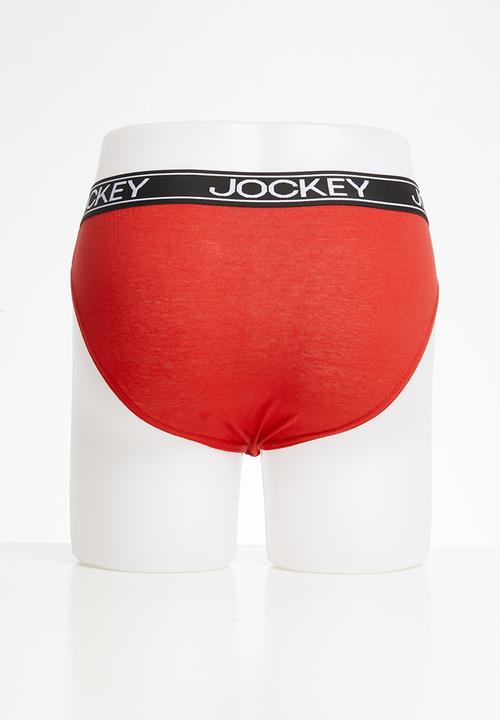 Jockey - 3 Pack fancy jockey brief - multi