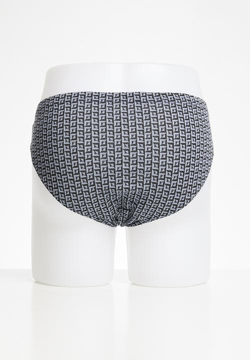 Jockey - 3 pack fancy skant® - grey & black