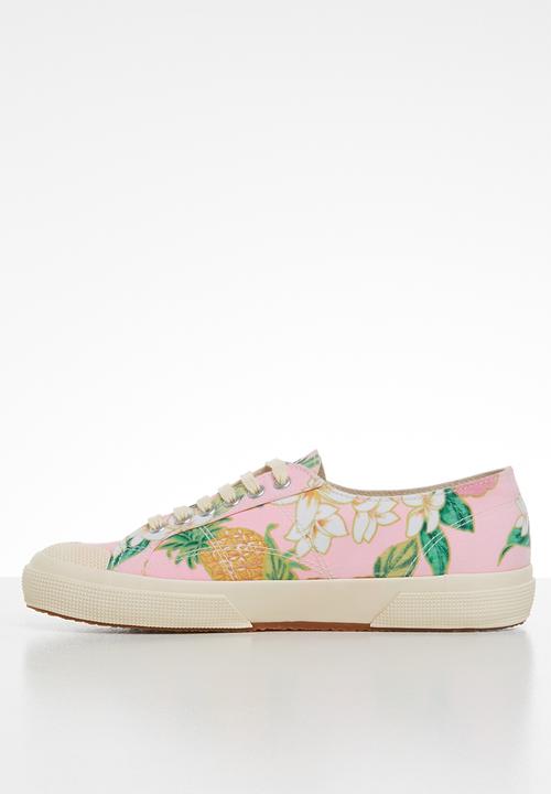 SUPERGA - Superga 2390 hawaiu fan - pink flower