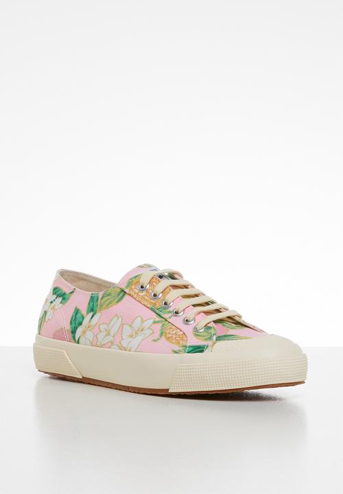 SUPERGA - Superga 2390 hawaiu fan - pink flower