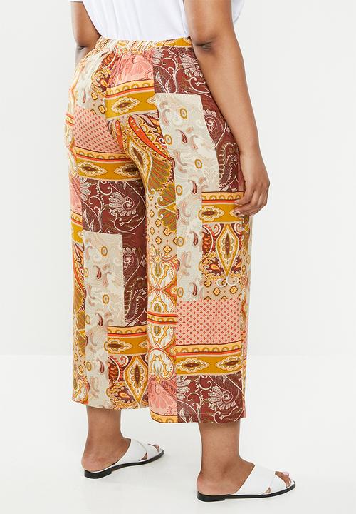 edit Plus - Wide leg culottes - multi