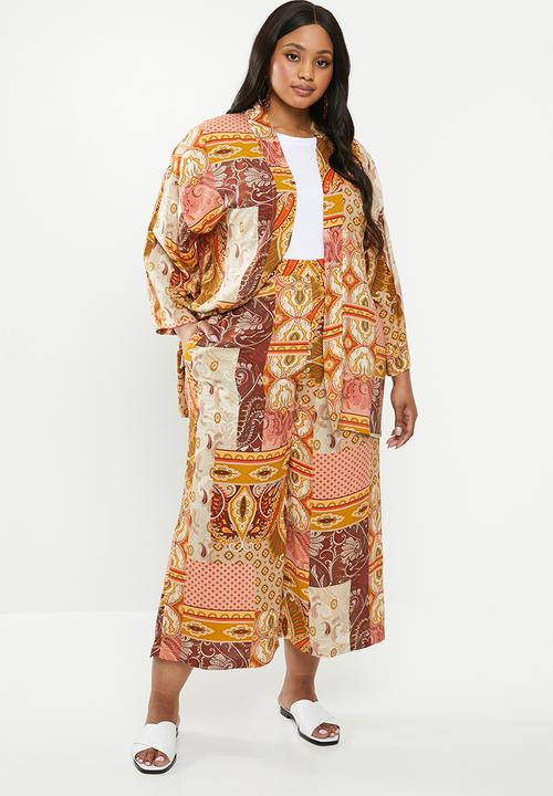 edit Plus - Wide leg culottes - multi