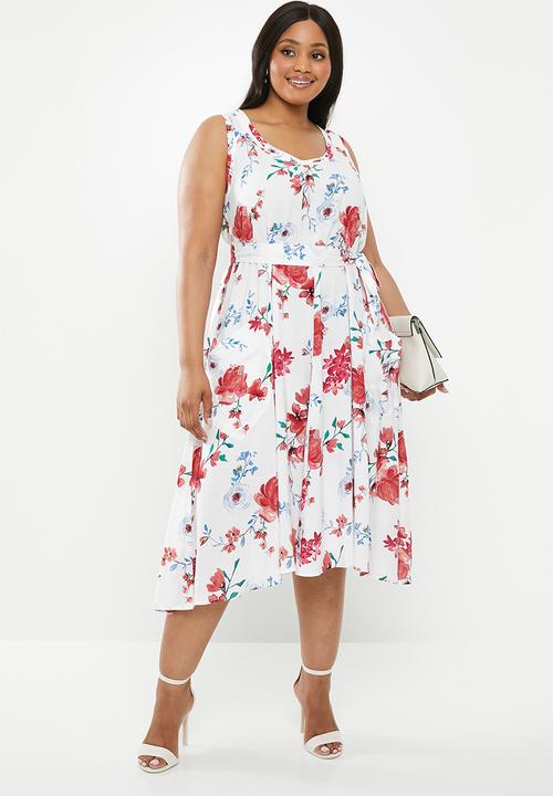AMANDA LAIRD CHERRY - Plus size simosihle dress - multi 