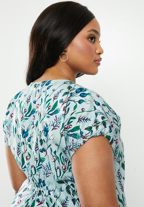 AMANDA LAIRD CHERRY - Plus size nontathu dress - multi 