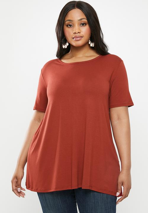 Superbalist - Slit back longer length - rust