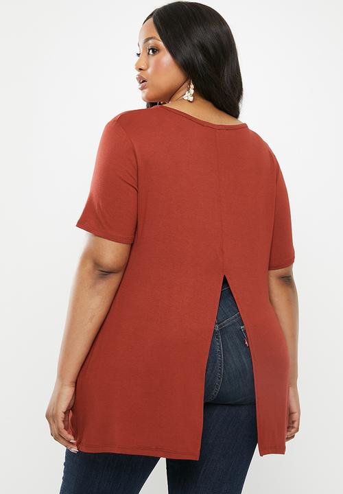 Superbalist - Slit back longer length - rust