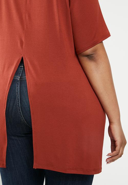 Superbalist - Slit back longer length - rust