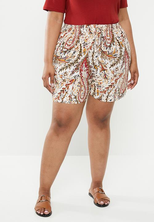 Superbalist - High waist soft shorts - multi