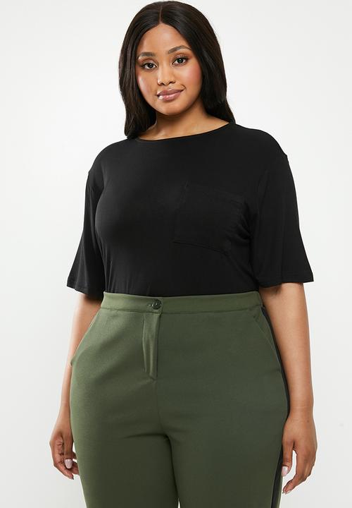 Superbalist - Longer length tee - black