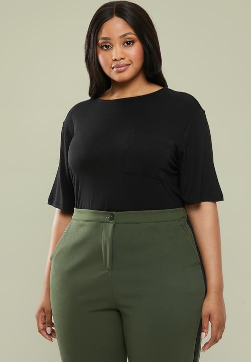 Superbalist - Longer length tee - black