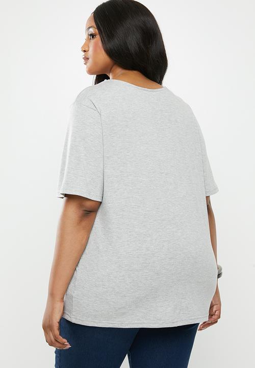 Superbalist - Longer length tee - grey
