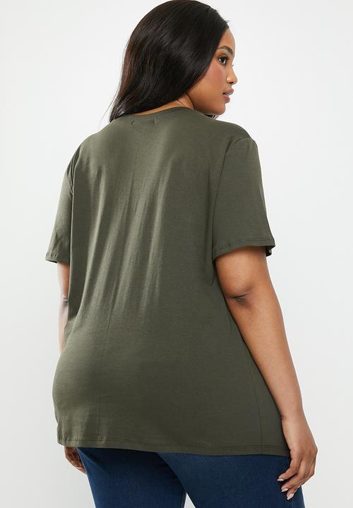 Superbalist - Utility pocket tee - green