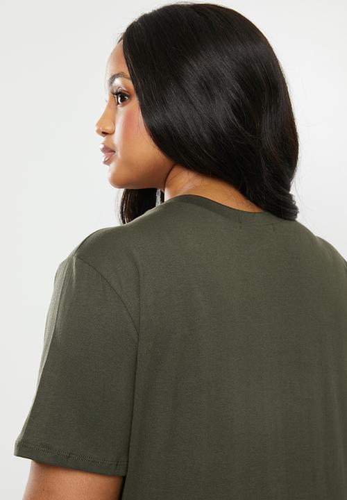 Superbalist - Utility pocket tee - green