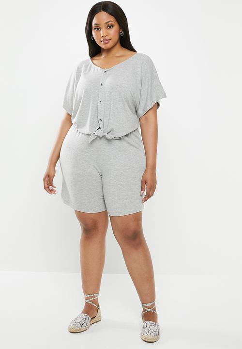 Superbalist - Easy fitting jumpsuit - grey