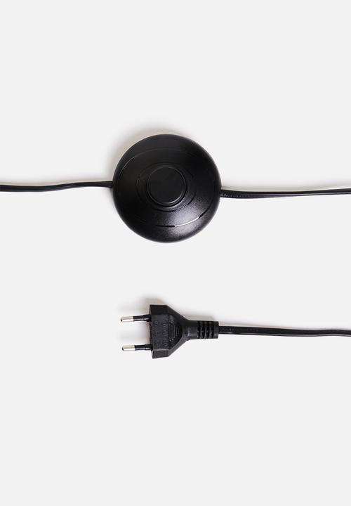 Sixth Floor - Lab floor lamp - black