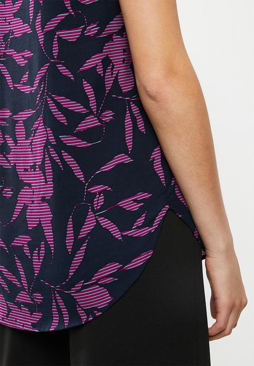 Vero Moda - Boca blouse - navy & pink