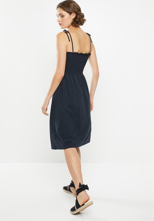 Vero Moda - Aria strappy dress - navy
