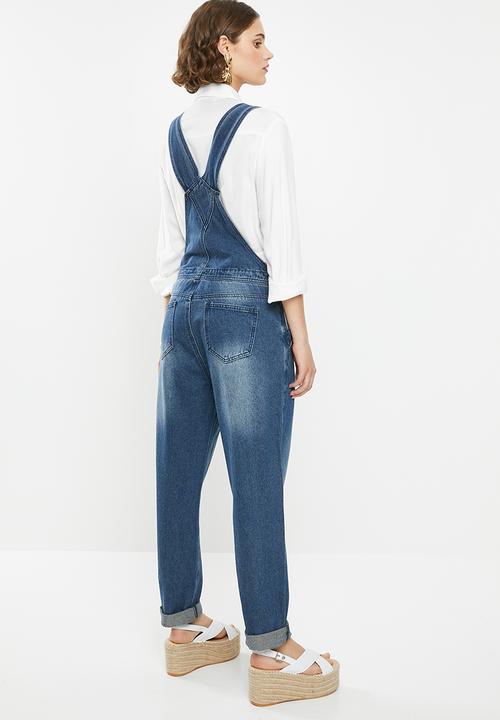 Superbalist - Long dungaree - blue 