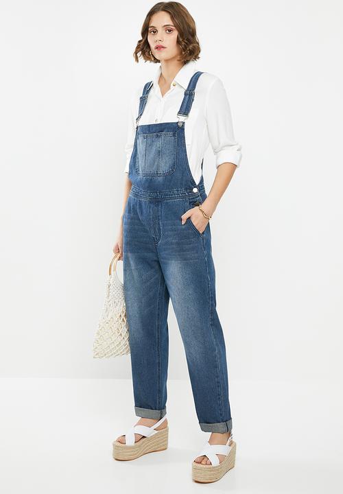 Superbalist - Long dungaree - blue 