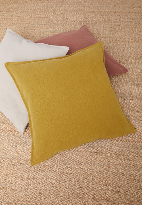 Hertex Haus - Linen blend cushion cover - gold finch
