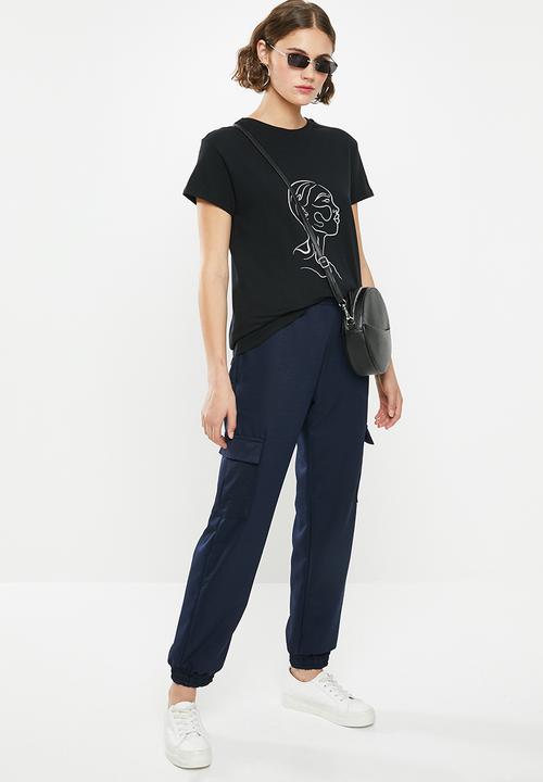 Superbalist - Printed tee - black