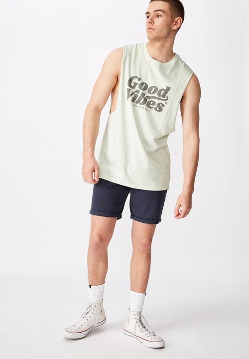 Factorie - Twill tapered short - navy