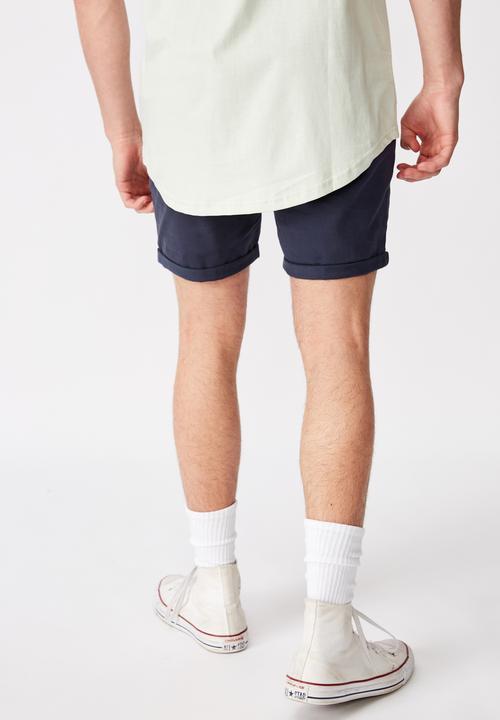 Factorie - Twill tapered short - navy