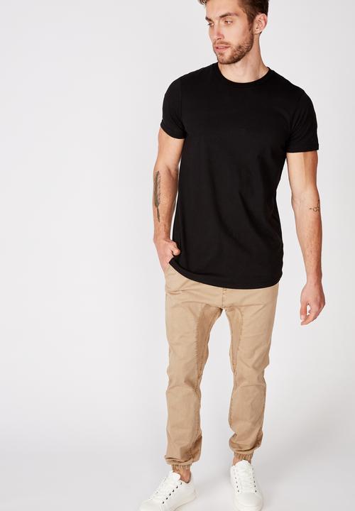 Cotton On - Drake cuffed pant - beige