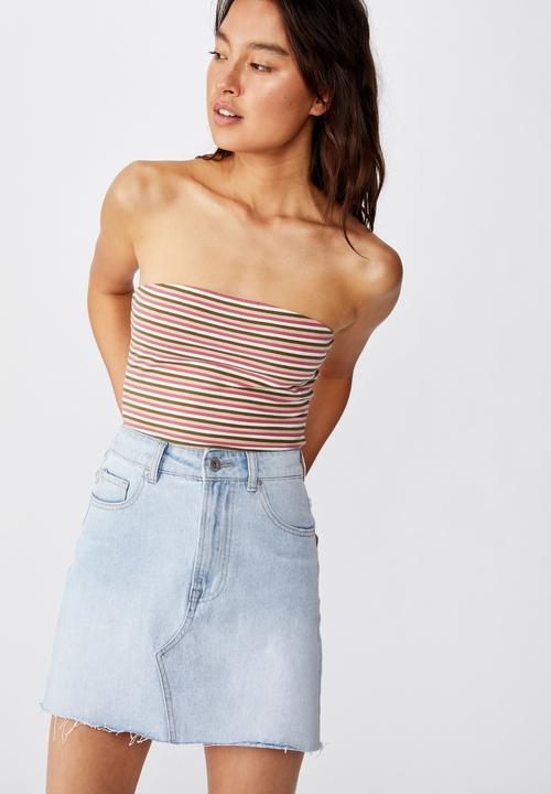Cotton On - Everyday tube top byron stripes - multi