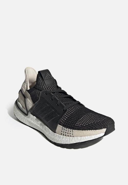 adidas Performance - UltraBOOST 19 - core black / linen / crystal white