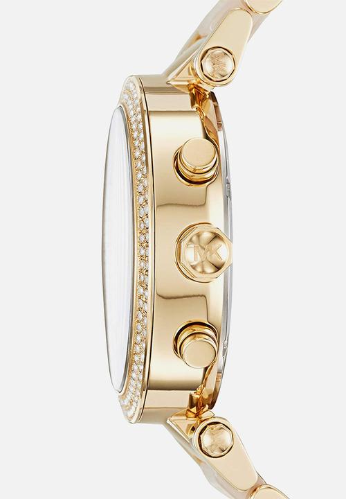 Michael Kors - Parker Chronograph-gold/pink