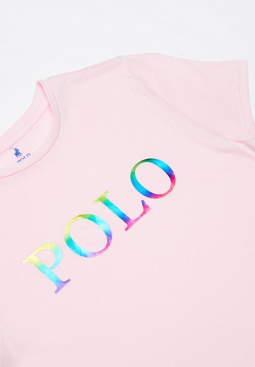 POLO - Girls Paige printed tee - pink
