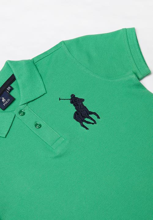 POLO - Boys Austin short sleeve golfer - green