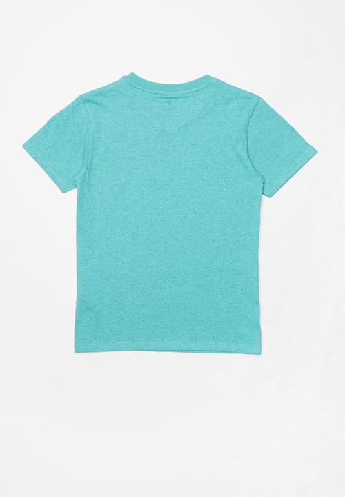 POLO - Boys Mason short sleeve tee - blue