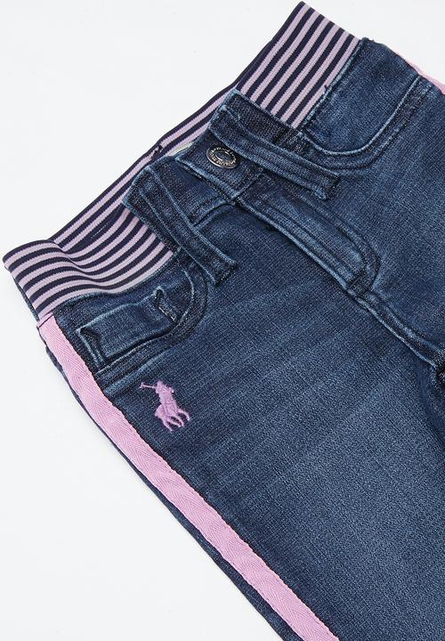 POLO - Girls Chelsea cropped jean - blue