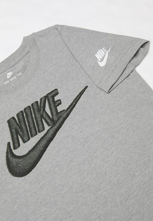 Nike - Nike boys futura faux embroidery  - grey 